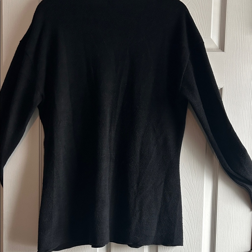 Black Cardigan with Pearl Buttons - Picture 10 of 16